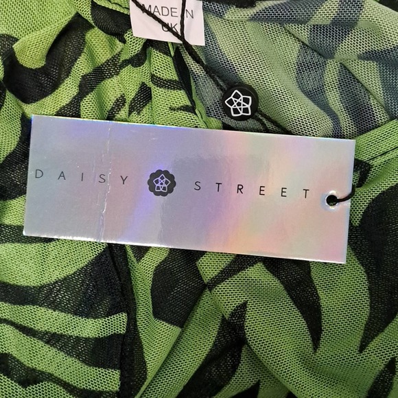 ASOS Daisy Street Zebra Print Mesh Top - Picture 10 of 10